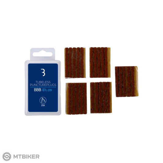 BBB Tubeless Puncture plugs 25pcs