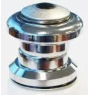 Headset, Silver, dia 25.4x30x27, for 1'' threadless