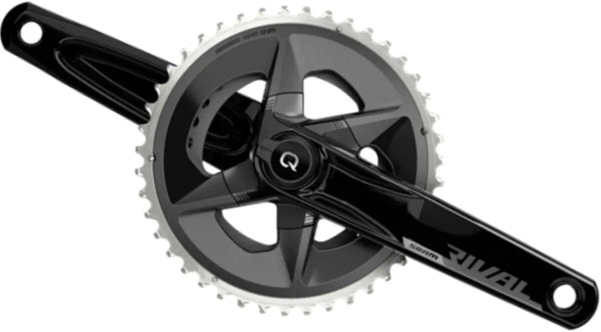 SRAM Rival AXS Crankset - 172.5mm, 12-Speed, 46/33t, 107 BCD, DUB Spindle Interface, Black, D1