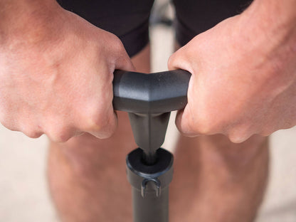 BBB Floorpump Airstrike steel pump