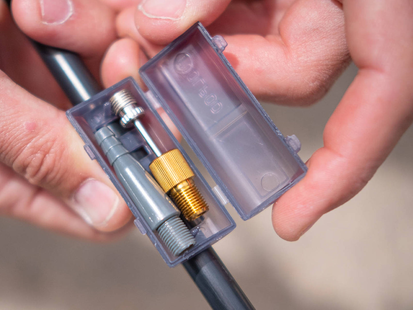 BBB Floorpump Airstrike steel pump