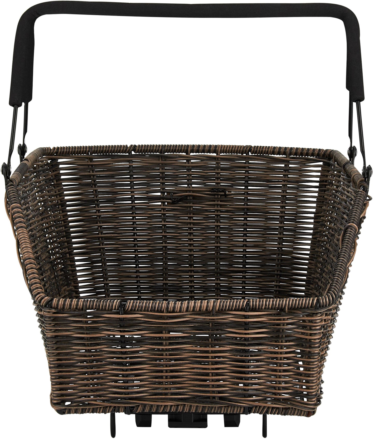 Basil Cento rear Basket MIK RATTEN LOOK