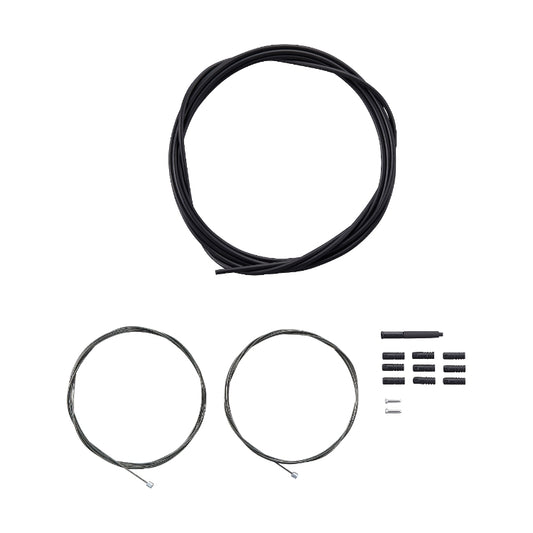 MTB shifting cable set (optislick, front/rear derailleur)