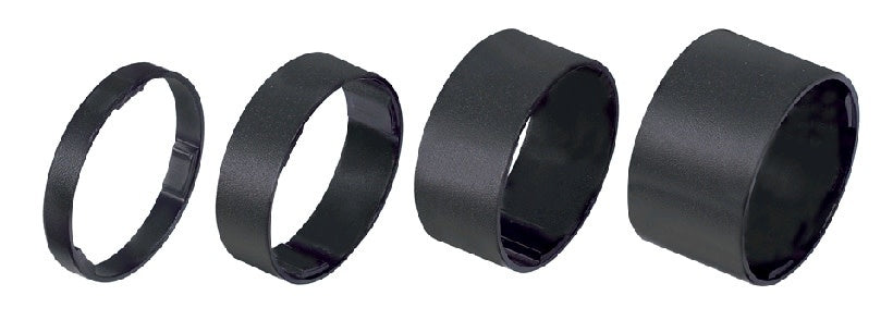 BBB Headset Spacers 1-1/8 Black 5mm Alloy Each