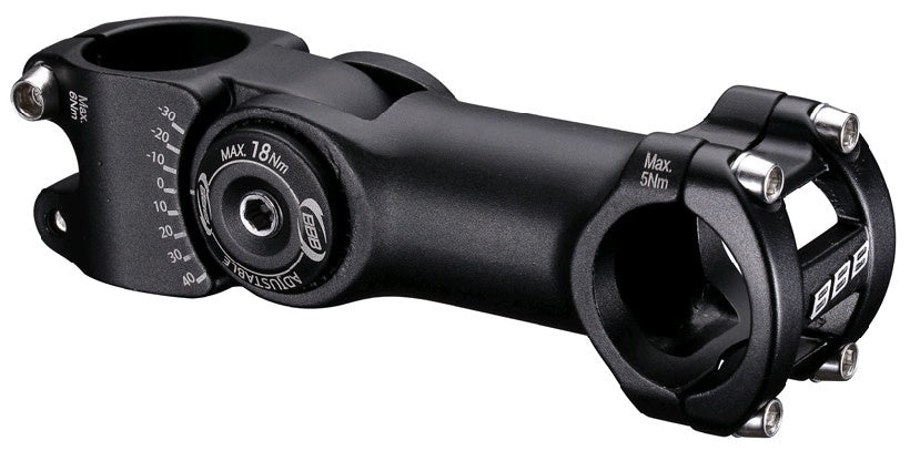 BBB Highsix Adjustable Stem 31.8 BLK