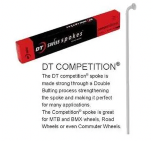 DT 288mm SPOKES Comp Silver