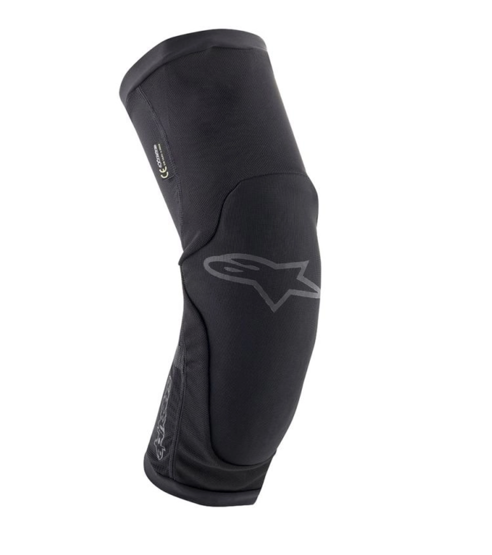 Alpinestars Paragon Plus Knee Protector - Black/Black & yellow
