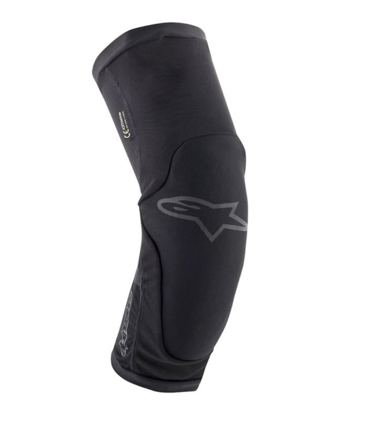 Alpinestars Paragon Plus Knee Protector - Black/Black & yellow